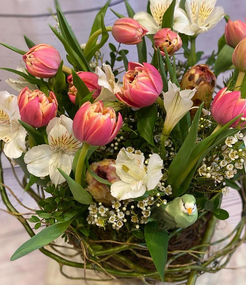 fleuriste italia tulips