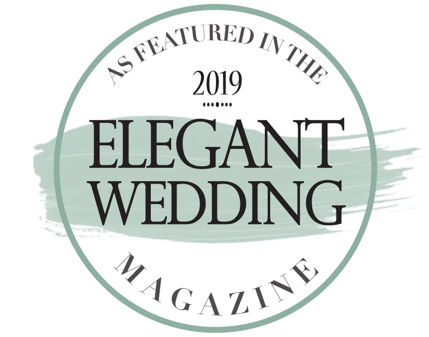 elegant wedding as featured in the magazine