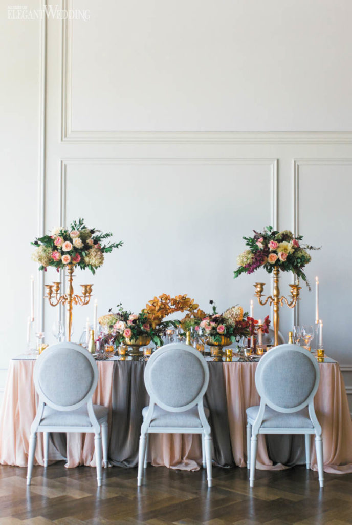 Fall Wedding Table Settings