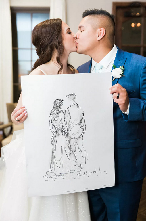 hire the original butt sketch for your wedding