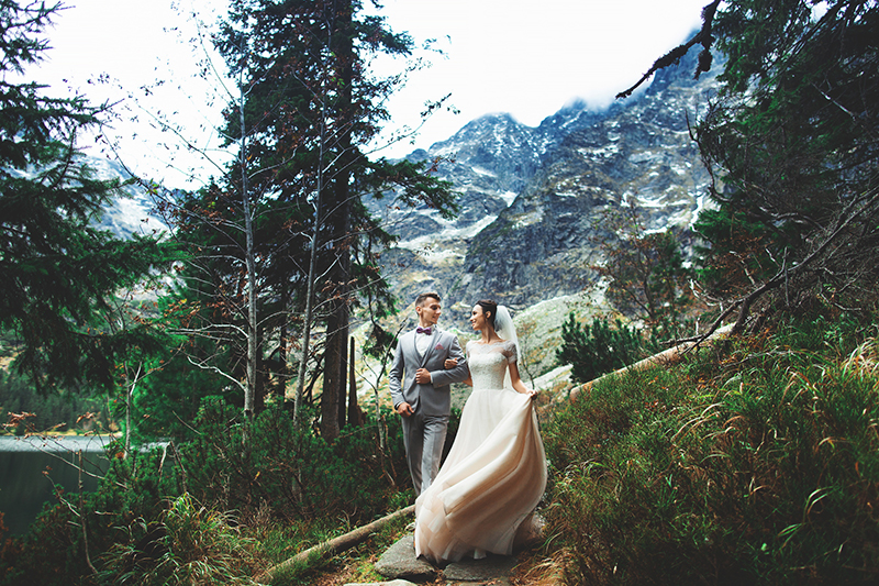 wedding in nature