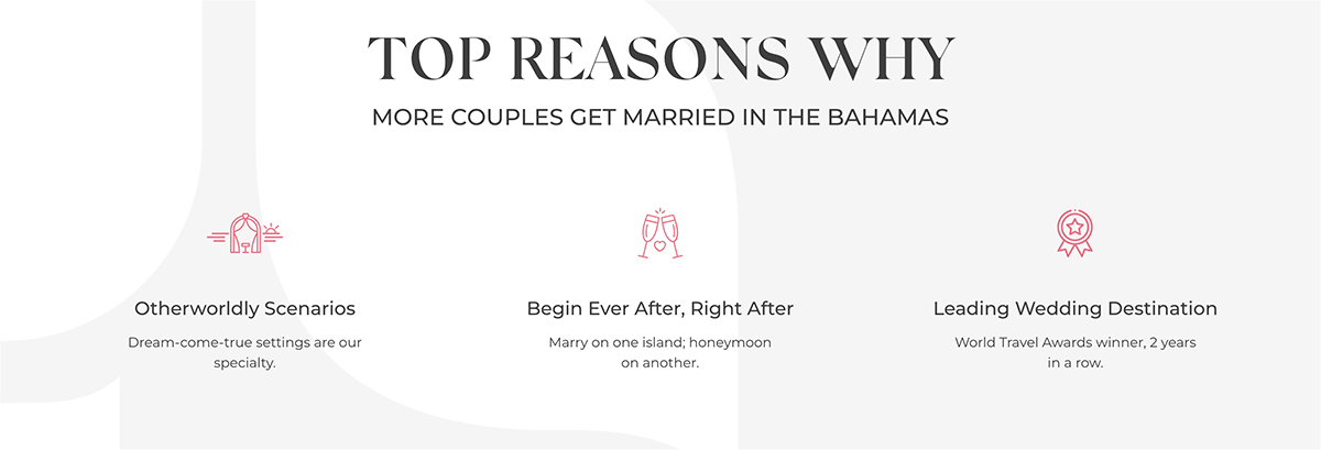 top reasons why plan a wedding in the bahamas