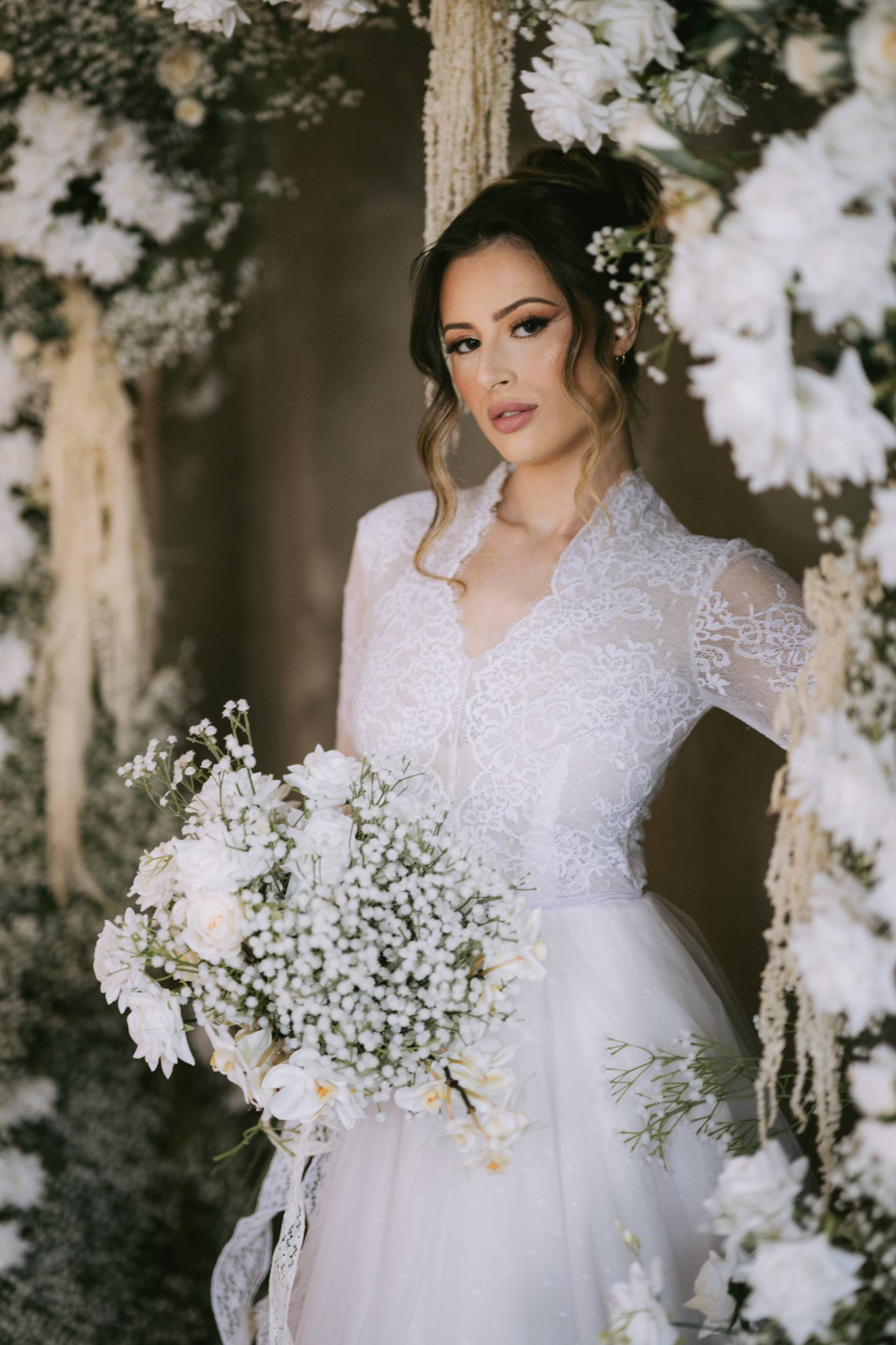 Le gypsophile se marie magnifiquement avec une variété d'autres fleurs