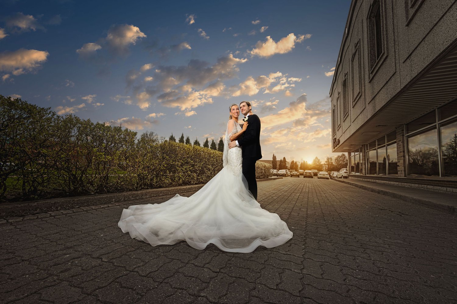 bride and groom shot by braulio rocha photography